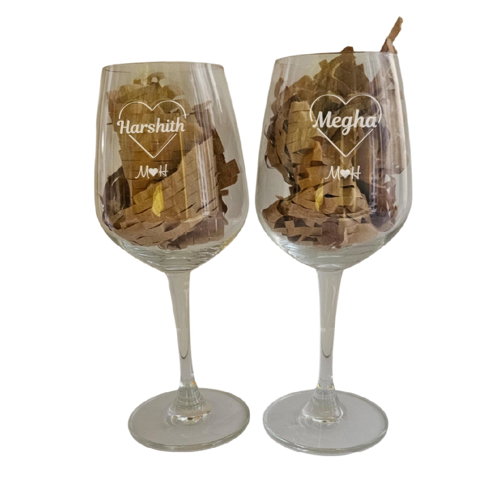 Personalized Wine Glass-Combo